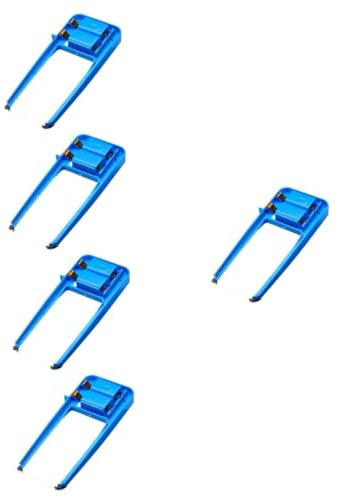 HAPINARY 5St Schaumschneidemaschine spitzmaschine kantenschleifmaschine Schaumstoffplatte Schneidschaumwerkzeug tragbar Kabelschneider Draht schneiden Schaumschneidewerkzeug Stahldraht Blue