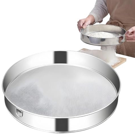 Tamiz Harinero para Hornear, Repostería y Cocina Casera Pantalla Tamizadora