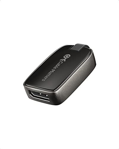 Cable Matters Foldable 8K USB C to DisplayPort 1.4 Adapter, 4K 144Hz / 8K 60Hz with HDR, Portable DisplayPort to USB C Adapter -Compatible with Thunderbolt 4 / USB4, HP Reverb G2 MacBook Pro, Dell XPS