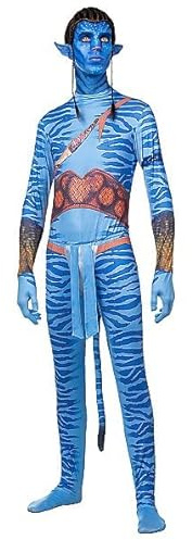 Maskworld Blauer Stammeskrieger - Größe: M - Film-Kostüm für Männer - Karneval Halloween & Motto-Party