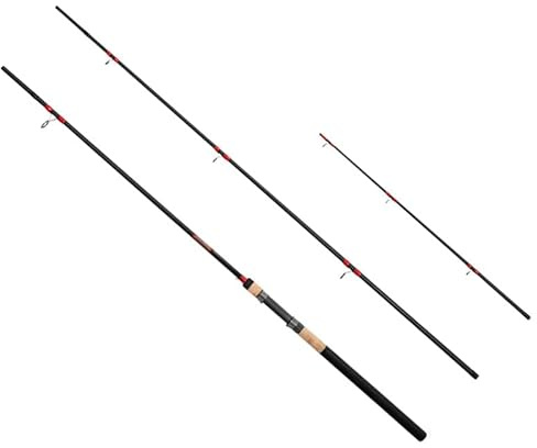 Delphin Leeder Feeder Lot de 3 cannes à pêche 360 cm 100 g