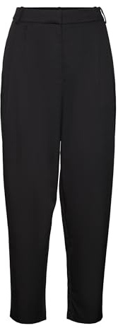 VERO MODA dam Vmlaylah Hw Pant VMA Noos kostymbyxor, svart, S