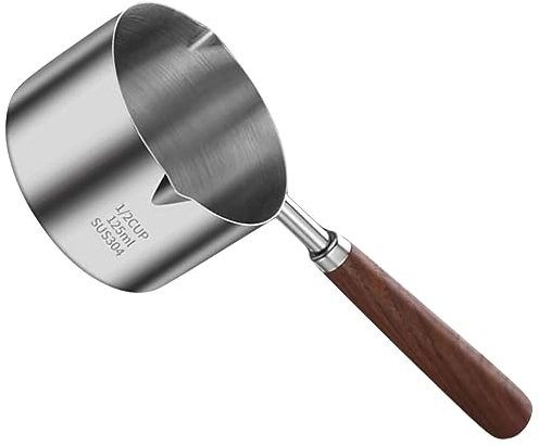 HOLIDYOYO Cacerola Pequeña De Inoxidable Con Mango Olla De Calentar y Leche Para Cocinar Salsas Diseño Compacto y Fácil De Limpiar Utensilio Versátil Para Cocina