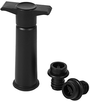 Wein-Vakuumpumpe mit 2 Stoppern, Perfekt Zum Verschließen von Wein-, Champagner- und Bierflaschen, Einfach zu Bedienen