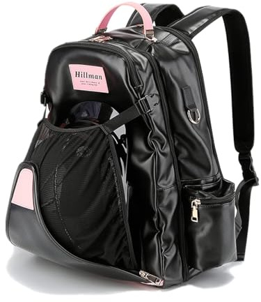 Sport Tent Stiefel Rucksack Reitsport Reitstiefel Rucksack mit Helmfach Reitstiefeltasche Mehrere Fächer Reiten Ausrüstung Reittasche Kinder Kombitasche Daypacks