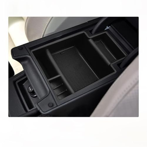 Ygjuetd Auto-Mittelstaufach,Auto-Mittelkonsolenablage,Auto-Aufbewahrungszubehör,für Seat Leon 5F 2013-2019,A-Black