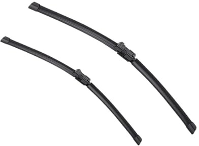 Autmotive Scheibenwischero Für VW Für Tiguan MK1 2007-2016 Autowischer Weichgummiwischer Windschutzscheibe Windschutzscheibe HD Leiser Autowischer 24 ''+ 21 '' Scheibenwischer Wischblatt