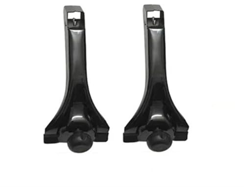 Universal Roof Luggage Rack Bracket Foot Cross Bar Gutter Clamp Claw 2pcs Gutter Mount Bracket Kit Roof Rack Basket(2Peices 22CM)