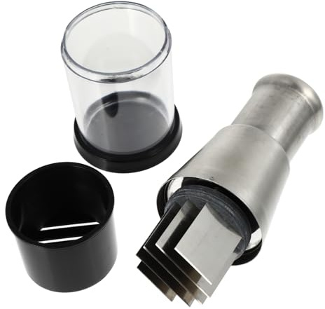 Warmhm Hachoir à Légumes Inoxydable Presse-Ail Manuel Pratique Trancheuse pour Oignons Outils Cuisine Multifonctionnels Préparation des Repas Hachoir à Ail et Oignons
