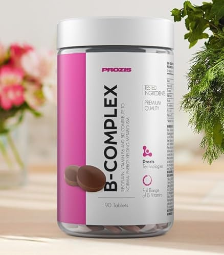 Prozìs B complex 90 capsule - complesso vitamina B B1 B2 B6 B12 - Offre 8 vitamine del fruppo B - Vegan ok