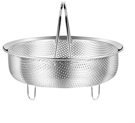 MoSundi Steamer Basket, 304 Stainless Steel Steamer Insert for Steam Basket and Cooking Pots, Versatile Pressure Cooker Accessory for Vegetables, Fish and Eggs(XL)