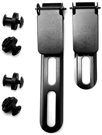 Fondine per attrezzi professionali in alluminio, 5 kg, con design ad accesso rapido, supporto ergonomico per cintura per gli appassionati di attività all'aperto, clip per guaina per attrezzi