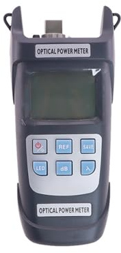 SEVEQIS Tester fibra ottica, Misuratore di potenza ottica Y710a Tester attenuazione della fibra ottico OPM LED -70~+10/-50~26 Localizzatore visivo guasti