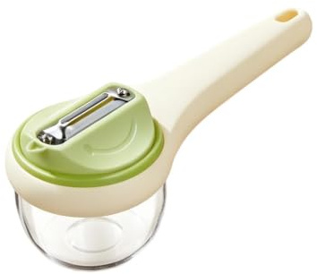 Peladores De Verduras Para La Cocina Pelador Ergonómico Multifuncional Con | Cortador Pelador para Cocina Casera, Ensaladas, Pepino, Patatas, Calabacín, Frutas, Zanahoria y Comida