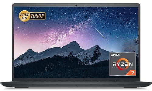 Dell 2023 Inspiron 15 3525 Laptop, 15.6 FHD Display, AMD Ryzen 7 5700U (8-Core), 16GB RAM, 1TB SSD, AMD Radeon Graphics, Wi-Fi, Bluetooth, HDMI, Windows 11 Home