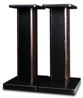 Moubhjd Speaker Stand Surround Sound Mensola Mensola Pavimento Supporto Audio in Legno Massello, 1 paio di piedi di altoparlanti di sabbia in legno (Size : 50cm (19.6 inch))