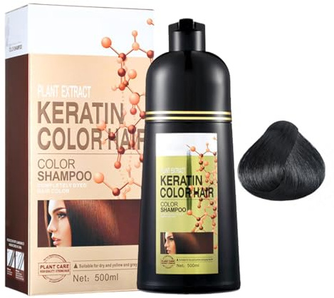 Champú Para Tinte De Cabello 500ml Fórmula Natural 6 en 1