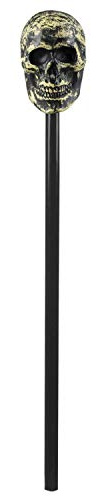 Boland 72188 - Voodoo-Stab, Länge 60 cm, aus Kunststoff, Wunderheiler, Zauberstab, Accessoire, Kostüm, Karneval, Mottoparty, Halloween
