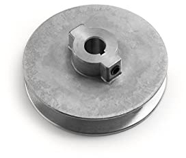 Terre Products - V-Groove/V-Belt Drive Pulley, 3.5'' Outside Diameter, 1/2 Bore, Die Cast, Z3A Zinc Alloy, Compatible Replacement for Chicago Die Cast 350A
