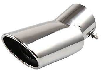 yingde 1pcs Silver Stainless Steel Exhaust Tail Rear Muffler Tip Tailpipe Trim for Honda CRV CR-V 2012 2013 2014 2015 2016 2017 2018 2019 2020 2021 2022