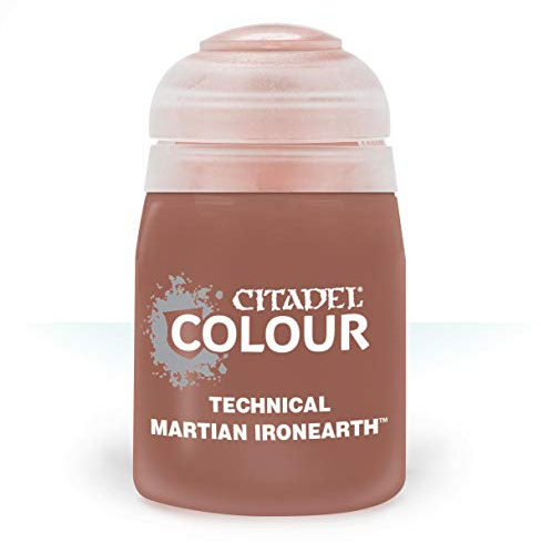 Games Workshop Citadel Paint Pot - Technical Texture Martian Ironearth (25 ml), Black