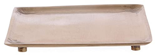 Holyart Piattino portacero Quadrato Ottone Dorato Opaco
