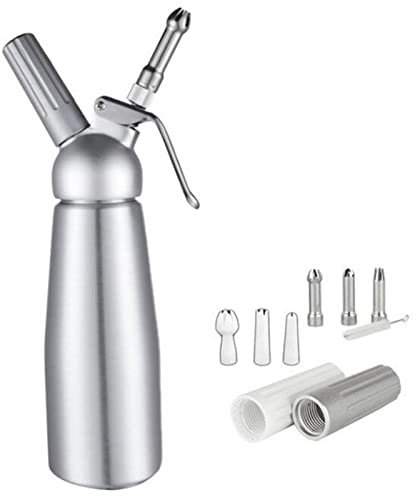 Cream Dispenser - Leak-Free Whip Cream, 1000 ml Cream Gun Stainless Steel Cream Foaming Gun