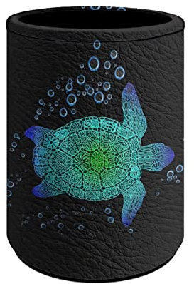 SEANATIVE Stifthalter Becher Bleistift Organizer für Schreibtisch Meeresschildkröte Druck Make-up Pinsel Aufbewahrungsbehälter Büro Schreibtisch Zubehör
