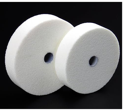 Mola da banco, Mola in corindone bianco Mola a grana 46 con occhiali di protezione gratuiti Diametro 125 mm, 150 mm, 200 mm, 250 mm Rettifica for coltello da cucina, vetro, 150 * 20 * 32 mm ( ( Size :