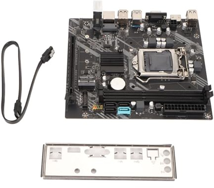 Carte Mère DDR3, Carte Mère LGA 1155 Prenant en Charge Le Processeur Core 2e/3e Génération, Carte Graphique Intégrée, Emplacement PCIe X16 M.2 SATA2.0 SATA3.0, DDR3 USB2.0