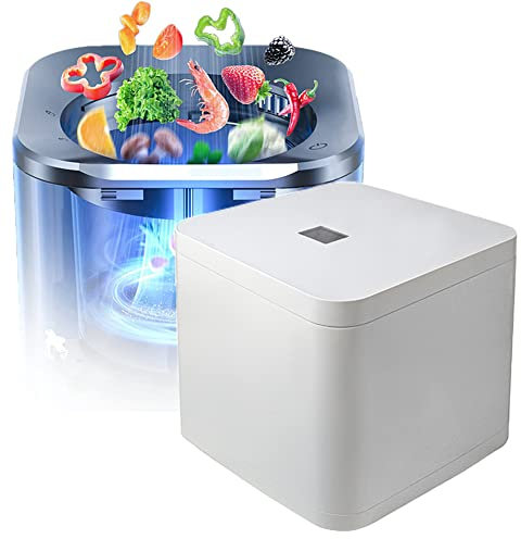 XNYXLPP Compostiera per rifiuti da Cucina, Contenitore per Compost Intelligente da Cucina, Macchina per Compost da 550 W con capacità di 3,3 Litri, Contenitore per compostaggio