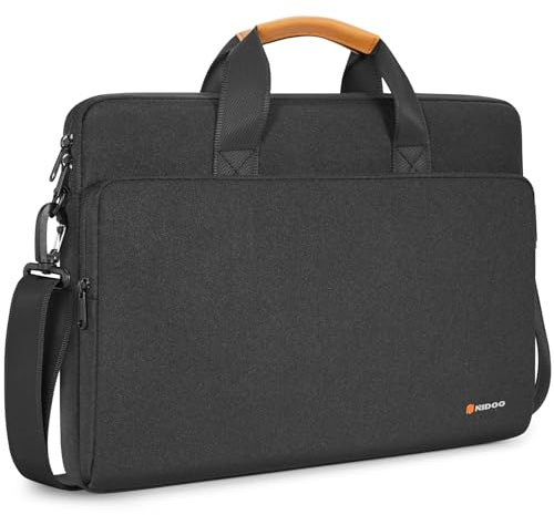 NIDOO 13 14 Pouces Sac à Bandoulière Sacoche Ordinateur Portable Sac à Main Mallette pour 13 13.6 14 MacBook Pro Air/Surface Laptop 5 4/14 ThinkPad X1 Carbon｜Yoga/ThinkPad P14s T14 E14 L14 /Yoga 7