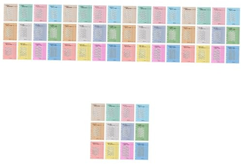 Lurrose 240stücke Euro Sparchallenge Umschläge Binder Praktische Geld-tracker Für Und Wochen Sparziele Langlebig Und Vielseitig Für Budgetplanung