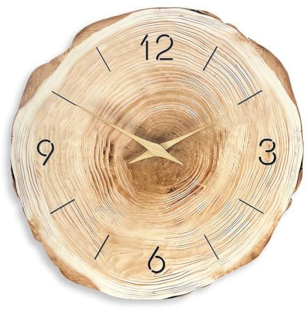 12 Orologio Semplice Annuale Orologio Da Parete In Legno Orologio Appeso Soggiorno Orologio Camera Da Letto Parete P8I1 Silenzioso Decorazione Di fascia alta