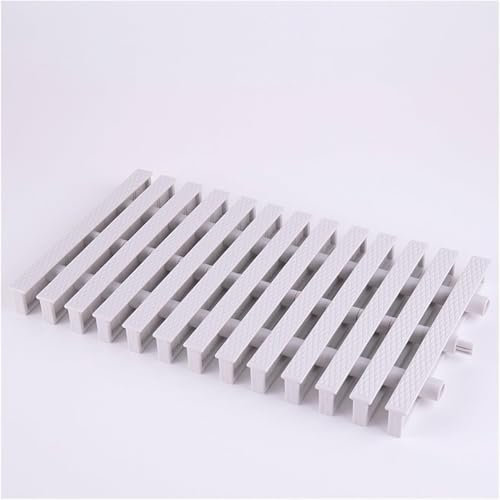 WXF86djl Entwässerungsgitter Abflussgitter for Schwimmbäder, Abdeckleiste for Aktivitätsgitter, Flexibles Rinnen-Abflussgitter, Ablaufgitter(30x100cm)