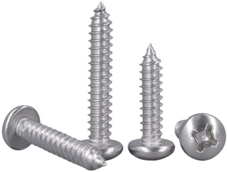 Kreuzschlitzschraube, M5 5 mm 304 Edelstahl Kreuz Senkkopf selbstschneidende Schrauben DIN7981(M5 X 40mm 20pcs)