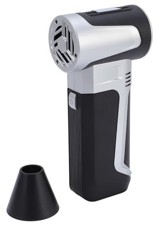 Fan Blower Guard Long Duster Cleaning Tool High Speed Violent Motor Abs for Outside Outdoor Hair Dryer, Compressed Air