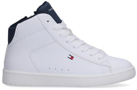 Tommy Hilfiger Sneakers Alte Stringate, Jack, Bianco/Blu