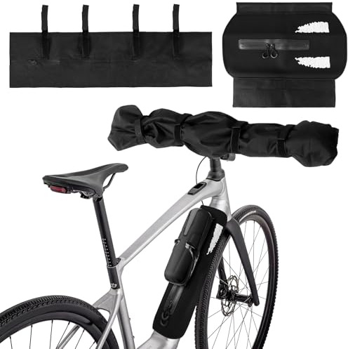 Viitech Lenkerschutzhülle Ebike + EBike Akku Schutzhülle Set 2 Stück, Wasserfest Feuchtigkeits Staubgeschützt Ebike Transportschutz Set, Enthält Lenkerschutzhülle e-bike und e bike Akku Schutzhülle