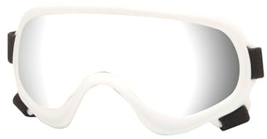 GKYQVE Hundebrillen Windschutz Augenschutz Mit Einstellbarem Riemen Für Außenumgebung Wanderhund Sonnenbrille