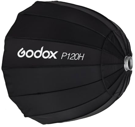 Godox Softbox parabolico 120cm termoresistente con attacco Bowens/Godox