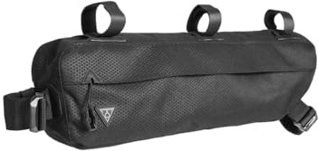 Topeak Fahrradtasche Midloader, Schwarz, 6 Liter, 1500302 | Topeak MidLoader Rahmentasche, 6 l, leicht, wasserabweisend, Fahrradaufbewahrung