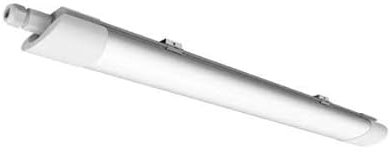 Regleta LED impermeable, 60 cm, 18 W, IP65, blanco neutro 4200 K, 5500 K