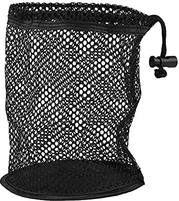 Cocoarm Netztasche Nylonsack Robuste Kordelzug Netzbeutel Golfballtasche mit Mesh Netzen Nylon Aufbewahrungshalter Golftasche mit Kordelzug Mesh Storage Bag für Tennis Golfball