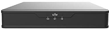 Uniview Grabador de vídeo NVR de 8 Canales, 1 x Sata Smart 1U NVR301-08S3