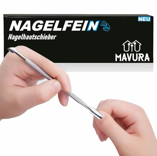 NAGELFEIN 2in1 Nagelhautschieber Nagelreiniger Nagel Reiniger