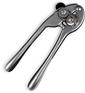 Simoll Abrelatas multifunción, Cuchillo a Prueba de arañazos, aleación de Zinc Grueso, abrelatas de Seguridad, abrelatas, Utensilios de Cocina