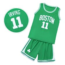 CLZWFZ 11#Basketball Jersey Kit Kids Fans Jersey Boys Sportswear Sleeveless Basketball Vest Tops and Shorts Sports Set Summer Tracksuit Gifts for Boys Grils
