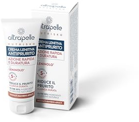 Altrapelle - Crema Antiprurito 30 ml, Sollievo Rapido e Duraturo, Oltre 90% Naturale, Per Pelli Sensibili di Neonati, Bambini e Adulti, Senza PEG, EDTA, Oli Minerali, Lenitiva e Sicura (30ml)