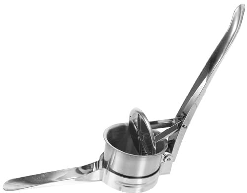 PRETYZOOM Essenziale Da Cucina Schiacciapatate Manuale in Acciaio Inossidabile Strumento Per La Spremitura Di Frutta E Verdura Facile Da Pulire